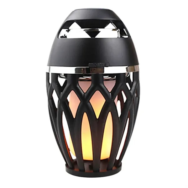 Portable Waterproof LED Flame Bluetooth Speaker