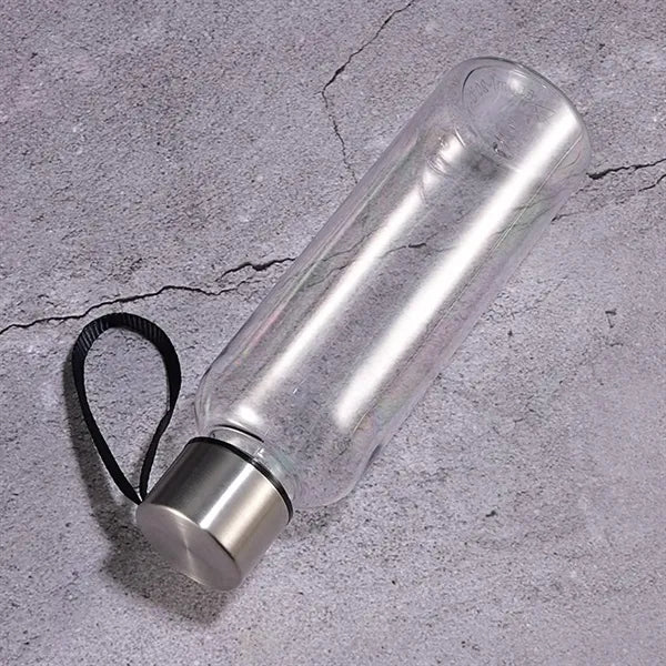 18.5oz BPA Free Plastic Water Bottles w/ Strap