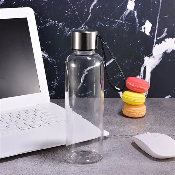 18.5oz BPA Free Plastic Water Bottles w/ Strap