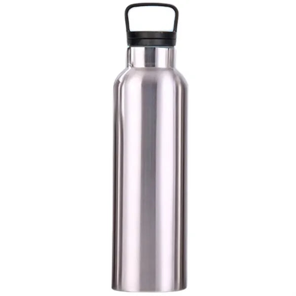 25oz Stainless Steel Wide Mouth Water Bottle w/ Handle
