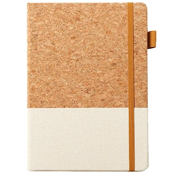 A5 Wood Grain Wheat Straw Notebook