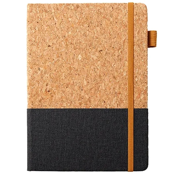 A5 Wood Grain Wheat Straw Notebook