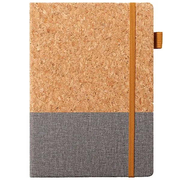 A5 Wood Grain Wheat Straw Notebook