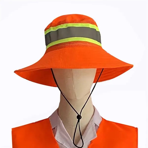 Breathable Outdoor Work Reflective Safety Hat