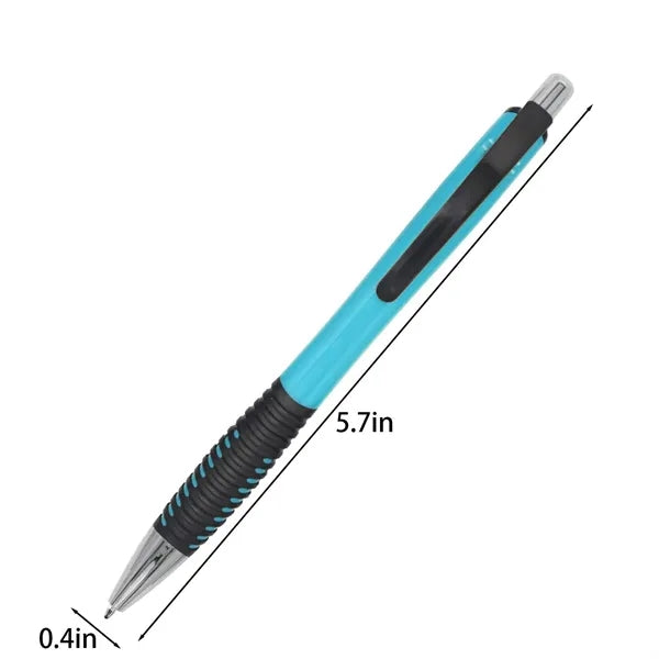 Retractable Plastic Ballpoint Pen