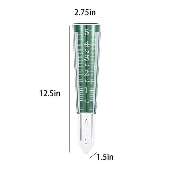 5 Inch Magnifying Garden Rain Gauge
