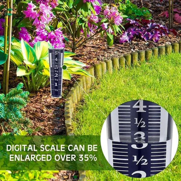 5 Inch Magnifying Garden Rain Gauge