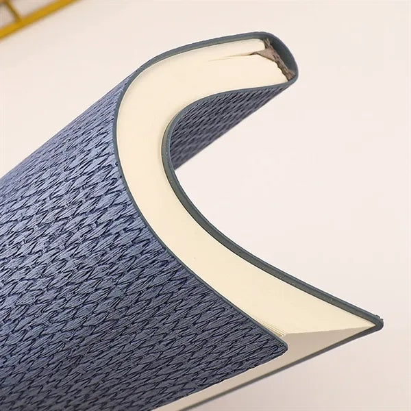 A5 PU Leather Woven Pattern Notebook