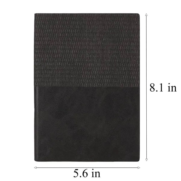 A5 PU Leather Woven Pattern Notebook