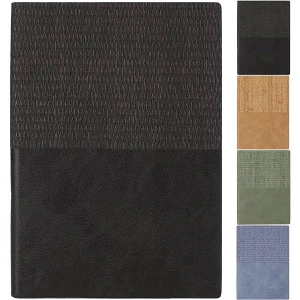 A5 PU Leather Woven Pattern Notebook