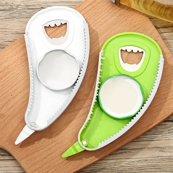 Kitchen 3-in-1 Multifunctional ABS Magnetic Bottle Opener