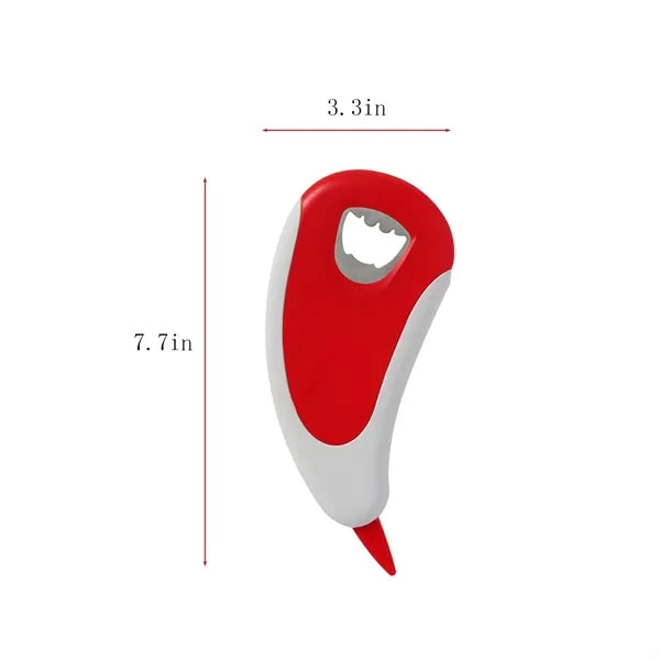 Kitchen 3-in-1 Multifunctional ABS Magnetic Bottle Opener