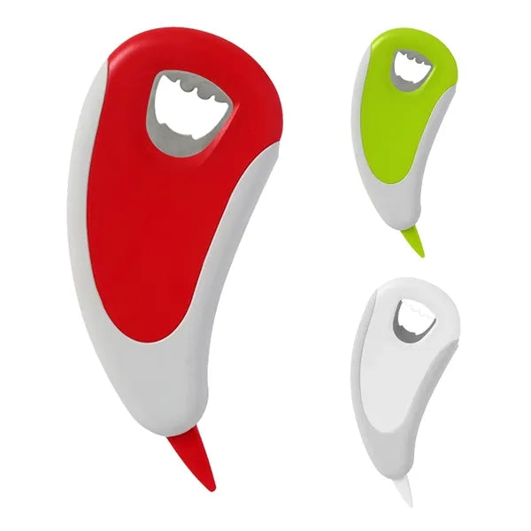 Kitchen 3-in-1 Multifunctional ABS Magnetic Bottle Opener