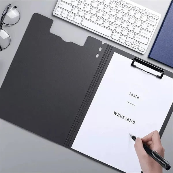 A4 Matte Plastic Clipboard Folder