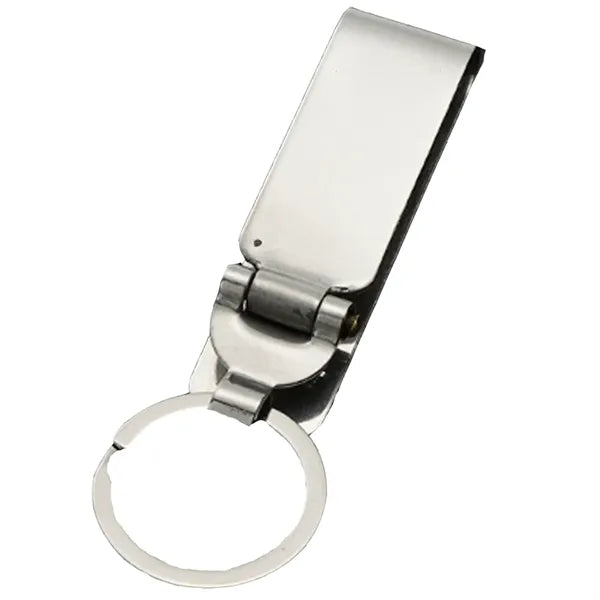 Heavy Duty Stainless Steel Security Belt Clip Key Chain