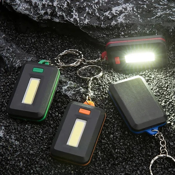 Rectangle LED Light Keychains