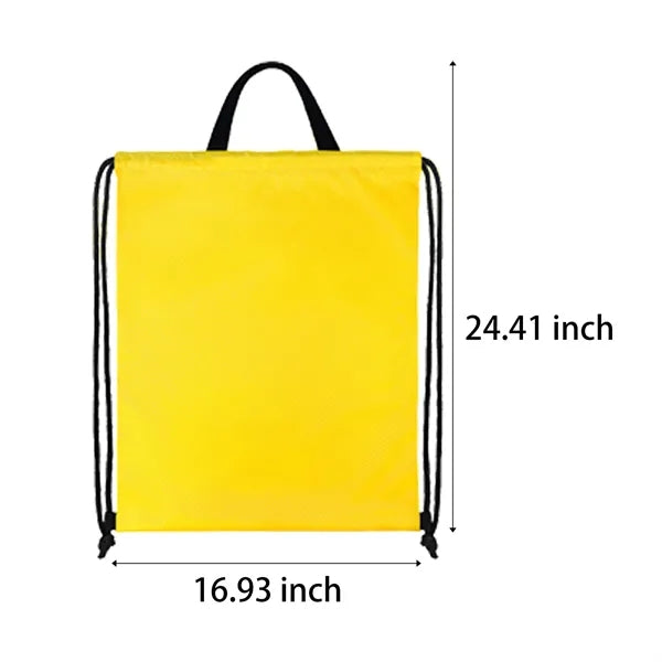 Basketball Drawstring Backpack Gaming Sports Gym String Bag