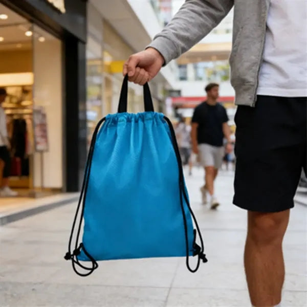 Basketball Drawstring Backpack Gaming Sports Gym String Bag