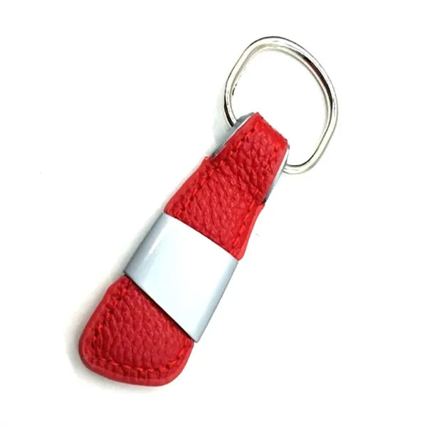 Genuine Leather Car Keychain