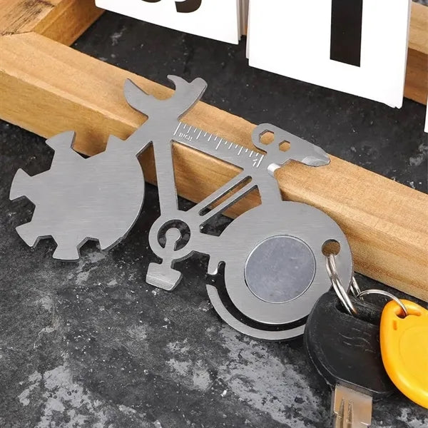 Bike Shaped Multi Functional Tool w/ Mirror