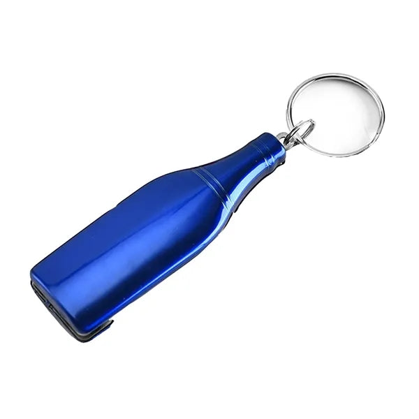 4 in 1 Stainless Steel Bottle Shape Multi Function Key Chain