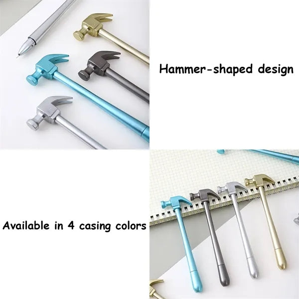 Plastic Creative Imitation Hammer Shaped Pen