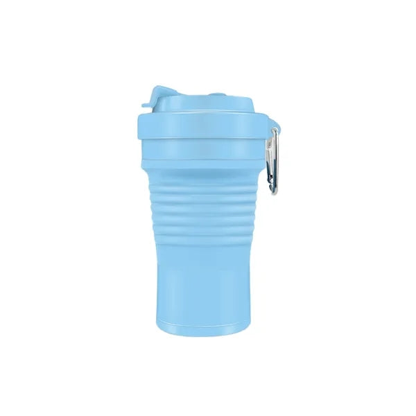 25oz Collapsible Food Grade Silicone Water Bottle