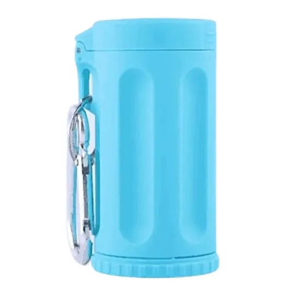 Outdoor Plastic Ashtray w/ Carabiner