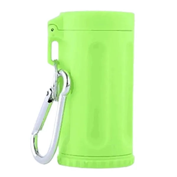 Outdoor Plastic Ashtray w/ Carabiner