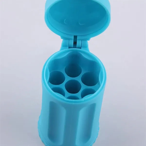 Outdoor Plastic Ashtray w/ Carabiner