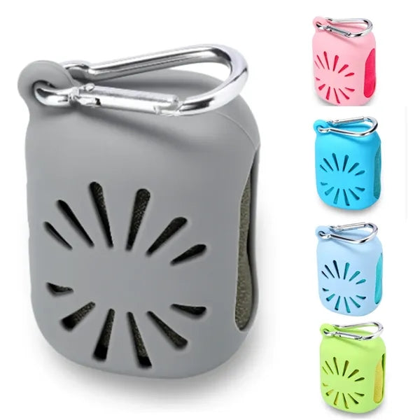 Portable Silicone-Packed Quick Dry Towel