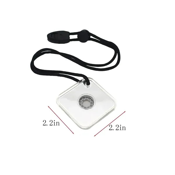 Outdoor Acrylic Survival Signal Mirror w/ Whistle