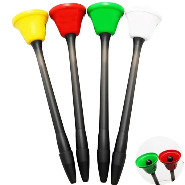 Plastic Novelty Ballpoint Bell Pen