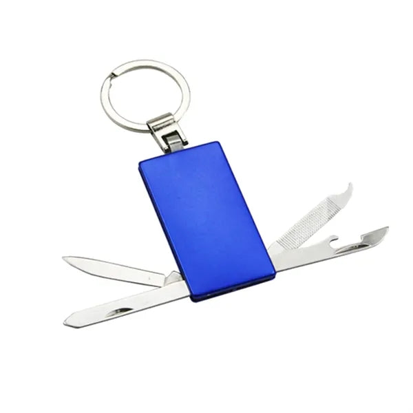 Outdoor Stainless Steel Folding Knife Keychain