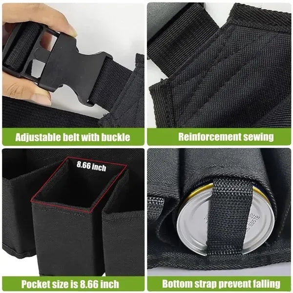 Six Pack Beer Belt Holster