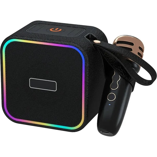 Mini Wireless Karaoke Speaker w/ Microphones