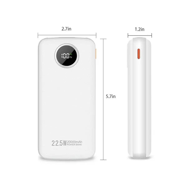 20000mAh Two-Way Fast Charging Power Bank