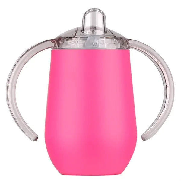 10 oz Toddlers Stainless Steel Sippy Cup Water Bottle