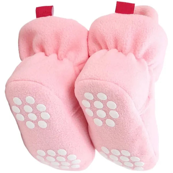 Baby Soft Sole Cotton High Top First Walker Shoes