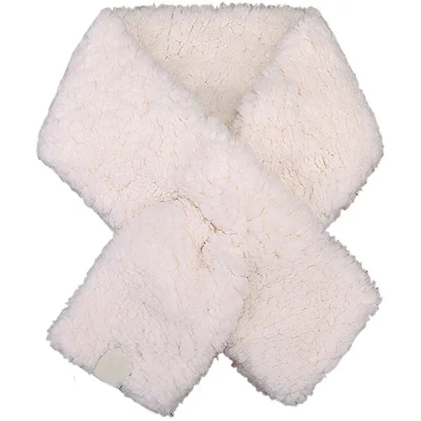 Winter Soft Lamb Wool Neck Warmer Scarf