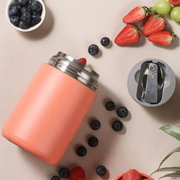 25oz Stainless Steel Insulated Food Jar w/ Spoon