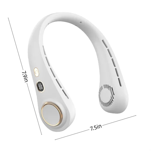 MOQ Hands Free Bladeless Neck Fan