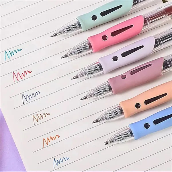 0.5mm Retractable Clear Ballpoint Pen
