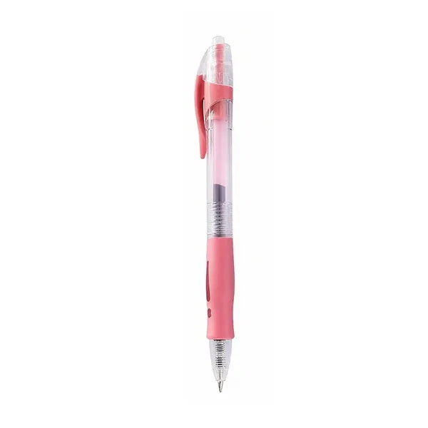 0.5mm Retractable Clear Ballpoint Pen