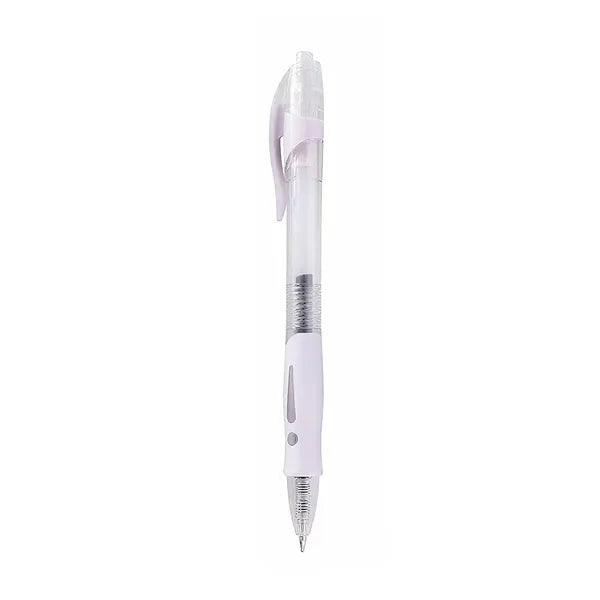 0.5mm Retractable Clear Ballpoint Pen