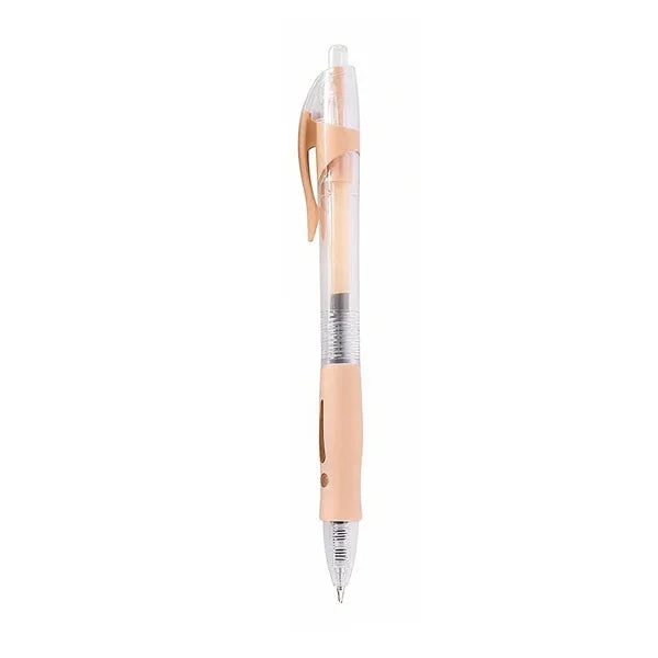 0.5mm Retractable Clear Ballpoint Pen
