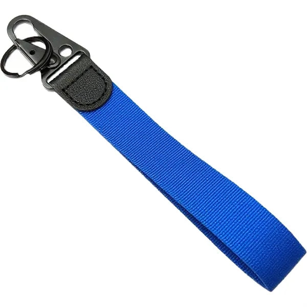 Carabiner Polyester Lanyard Keychain