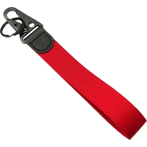 Carabiner Polyester Lanyard Keychain