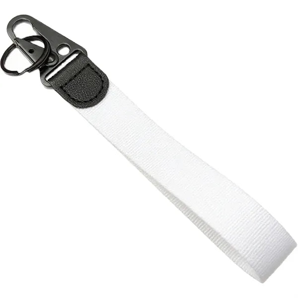 Carabiner Polyester Lanyard Keychain