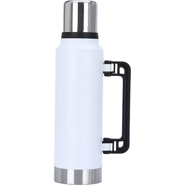47oz Large Stainless Steel Thermos Water Bottle w/ Handle